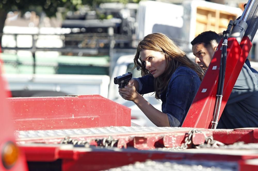 Castle : Foto Jon Huertas, Stana Katic