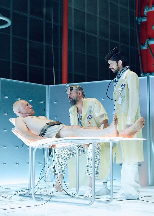 Foto Ben Whishaw, Christoph Waltz, Peter Stormare