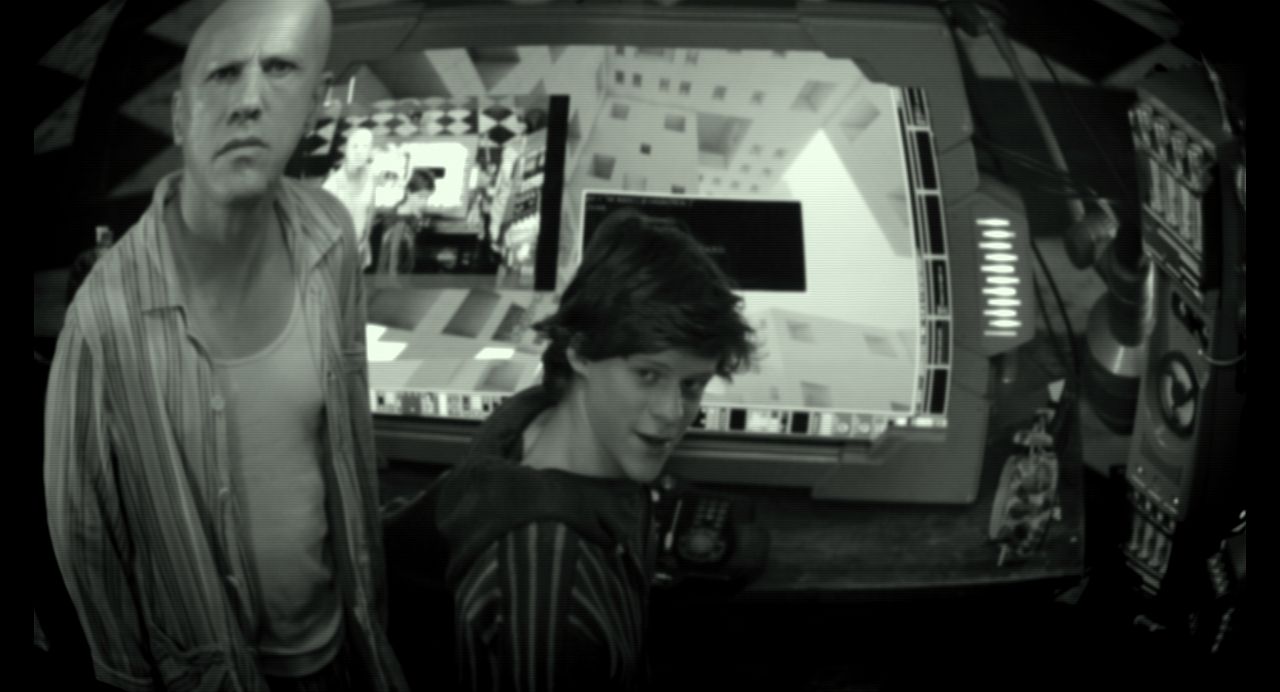 Foto Lucas Hedges, Christoph Waltz