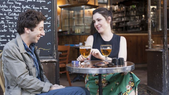 Foto Melanie Lynskey, Simon Helberg