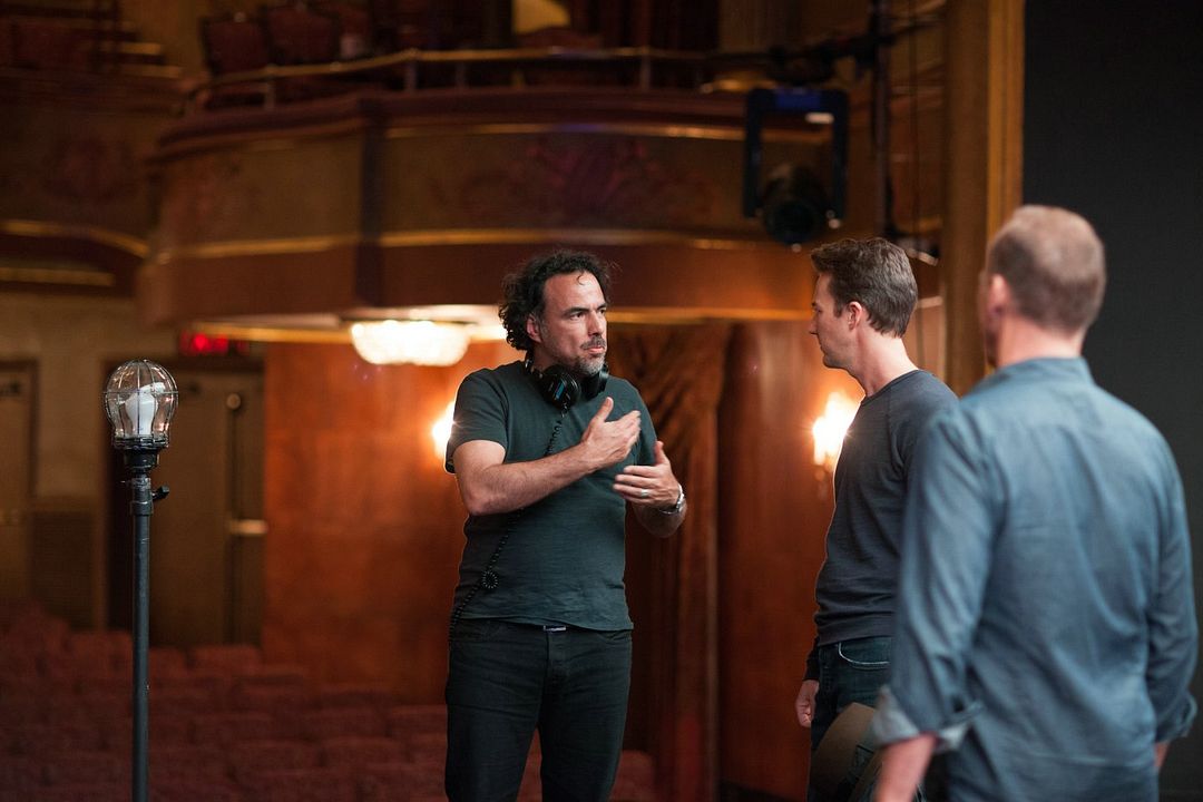 Birdman (o la inesperada virtud de la ignorancia) : Foto Edward Norton, Alejandro González Iñárritu