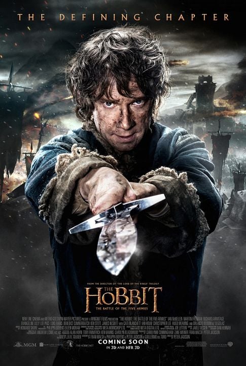 El hobbit: La batalla de los cinco ejércitos : Póster