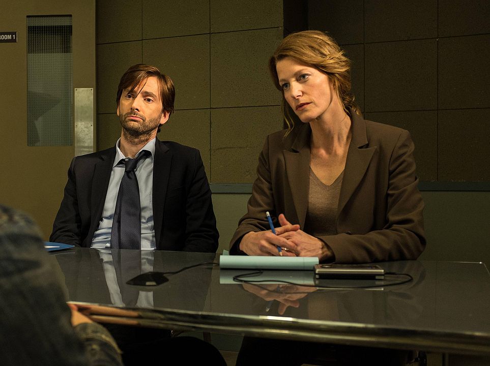 Gracepoint : Foto David Tennant, Anna Gunn
