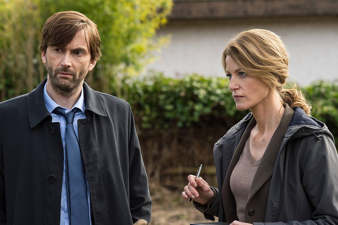 Gracepoint : Foto Anna Gunn, David Tennant