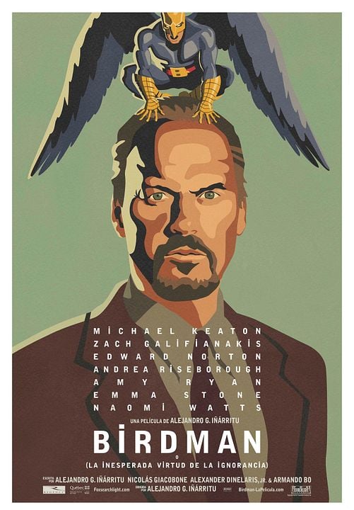 Birdman (o la inesperada virtud de la ignorancia) : Póster