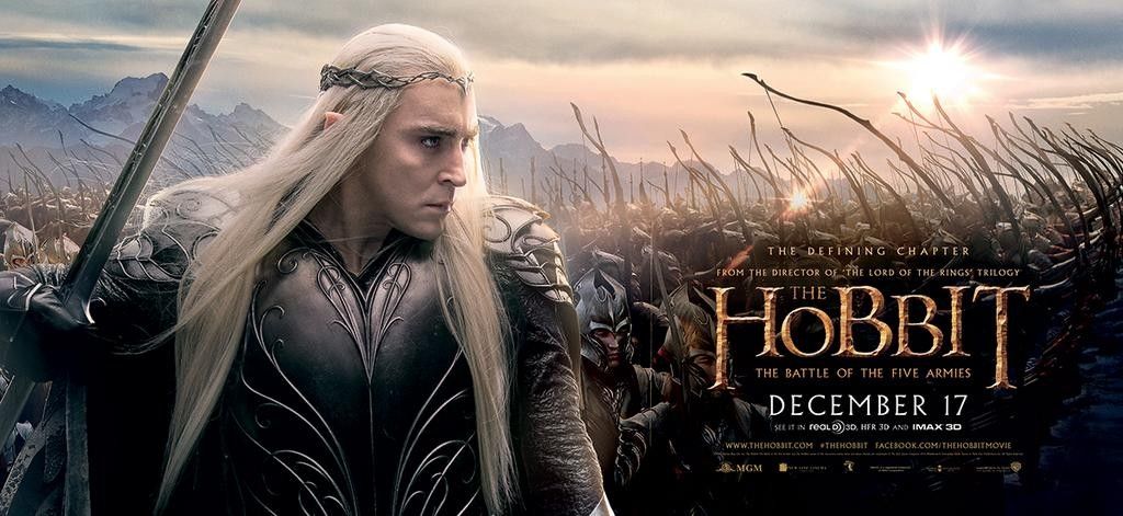 El hobbit: La batalla de los cinco ejércitos : Póster