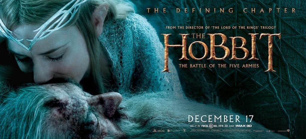 El hobbit: La batalla de los cinco ejércitos : Póster