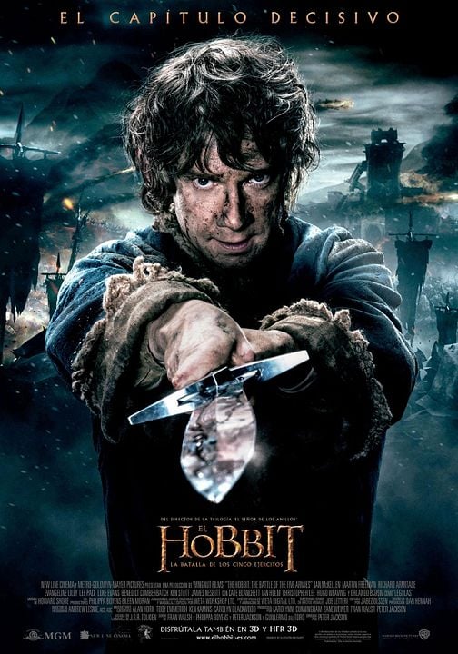 El hobbit: La batalla de los cinco ejércitos : Póster