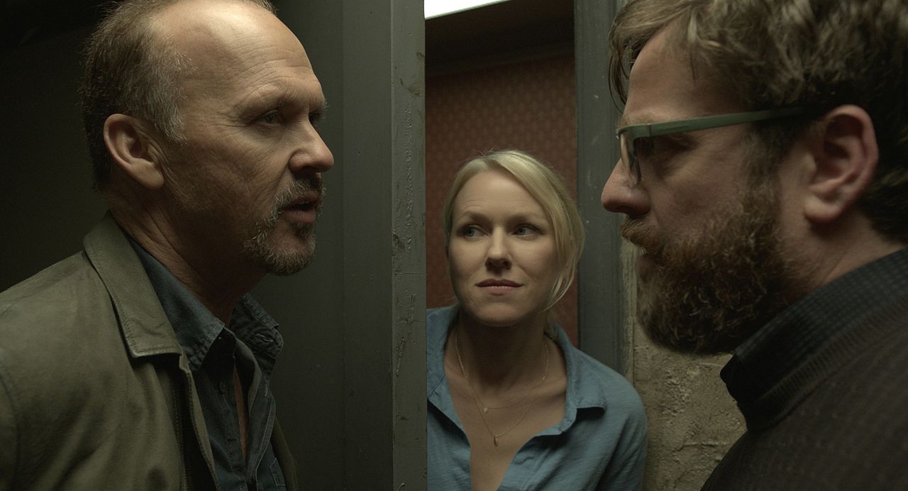 Birdman (o la inesperada virtud de la ignorancia) : Foto Michael Keaton, Naomi Watts, Zach Galifianakis