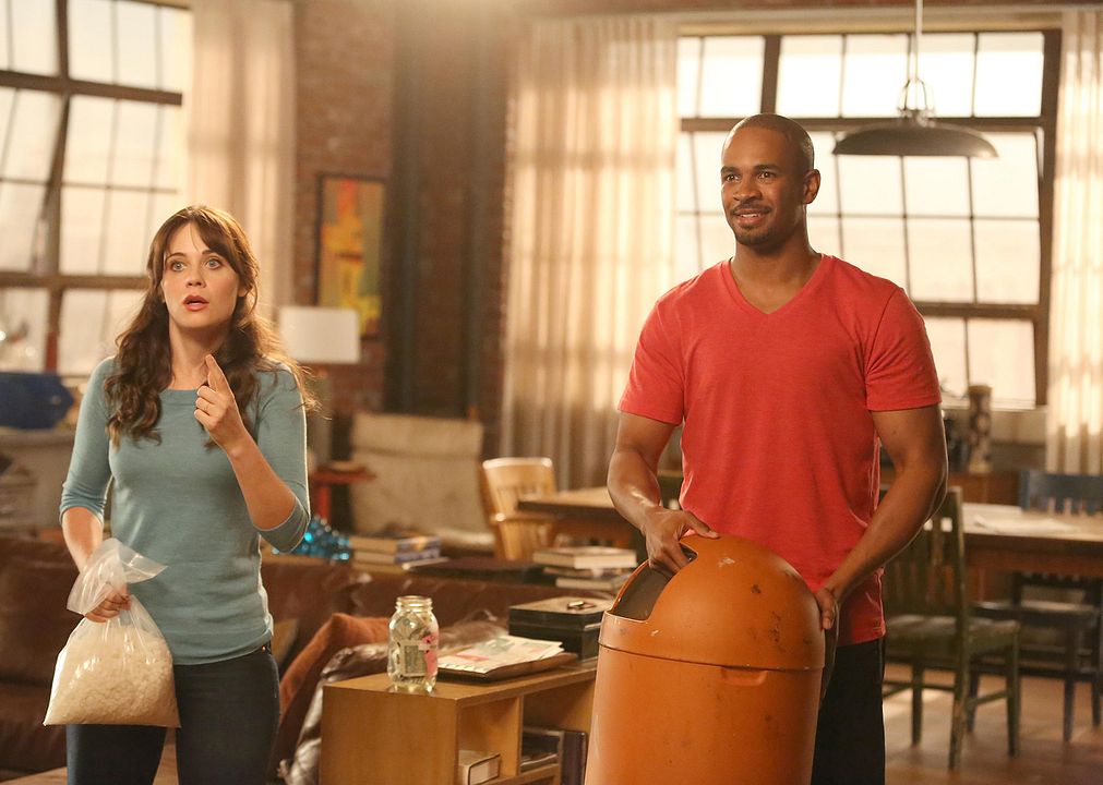New Girl : Foto Damon Wayans Jr., Zooey Deschanel