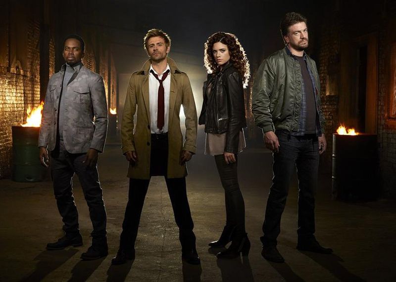 Foto Angélica Celaya, Matt Ryan, Harold Perrineau, Charles Halford