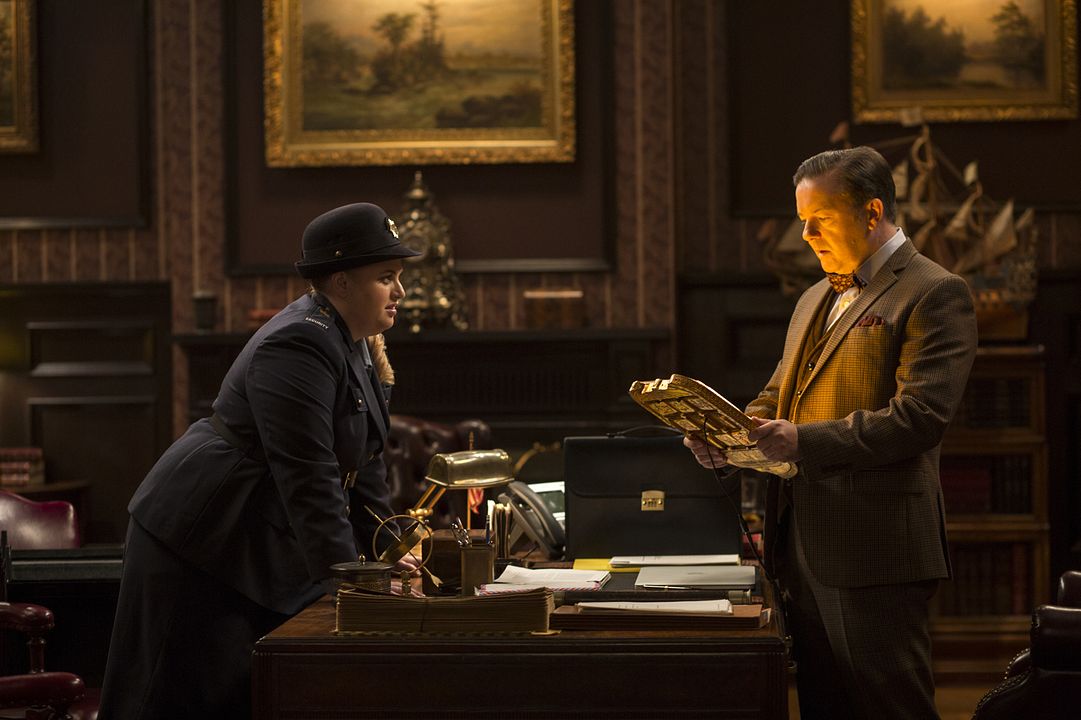 Una noche en el museo 3: El secreto de la tumba : Foto Rebel Wilson, Ricky Gervais