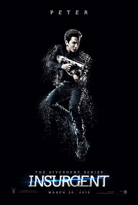 La serie Divergente: Insurgente : Póster
