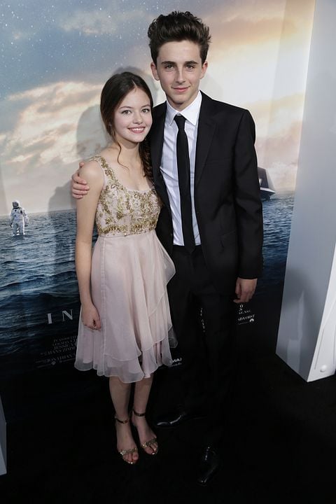 Interestelar : Cobertura de revista Timothée Chalamet, Mackenzie Foy