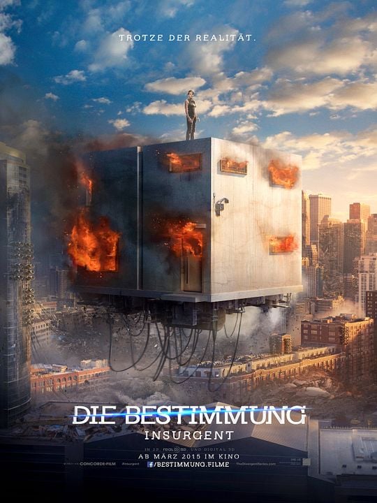 La serie Divergente: Insurgente : Póster