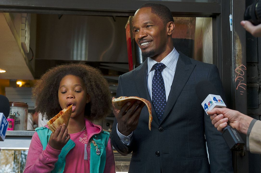 Annie : Foto Quvenzhané Wallis, Jamie Foxx