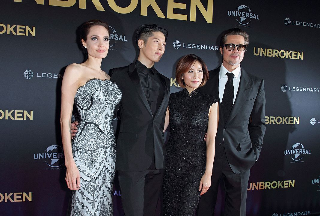 Cobertura de revista Brad Pitt, Angelina Jolie, Miyavi