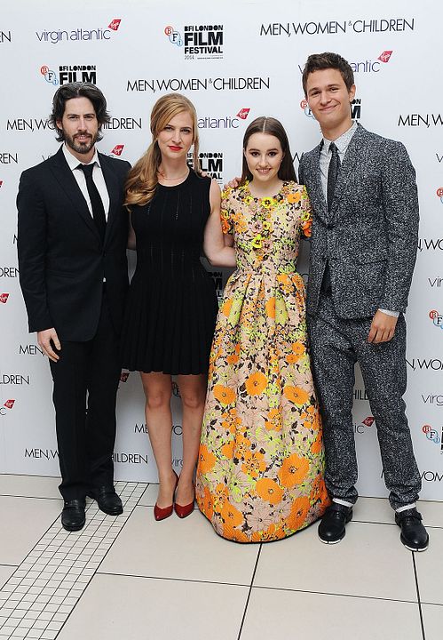 Cobertura de revista Jason Reitman, Kaitlyn Dever, Ansel Elgort