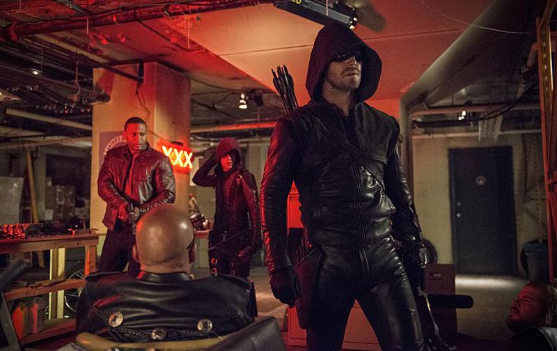 Arrow : Foto Colton Haynes, Stephen Amell