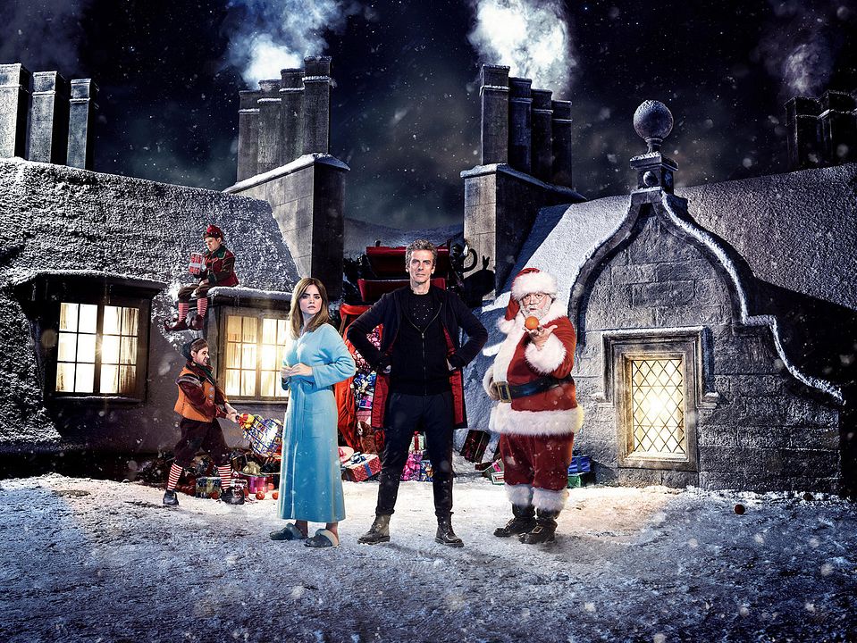 Doctor Who : Foto Jenna Coleman, Peter Capaldi, Nick Frost