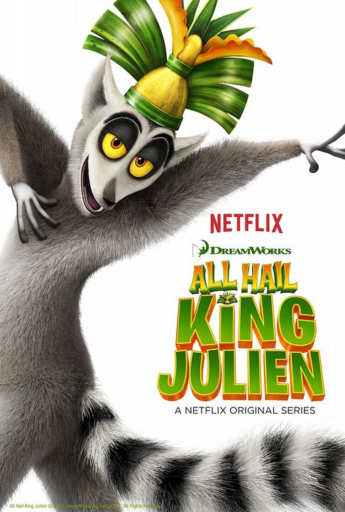 Viva el rey Julien : Póster