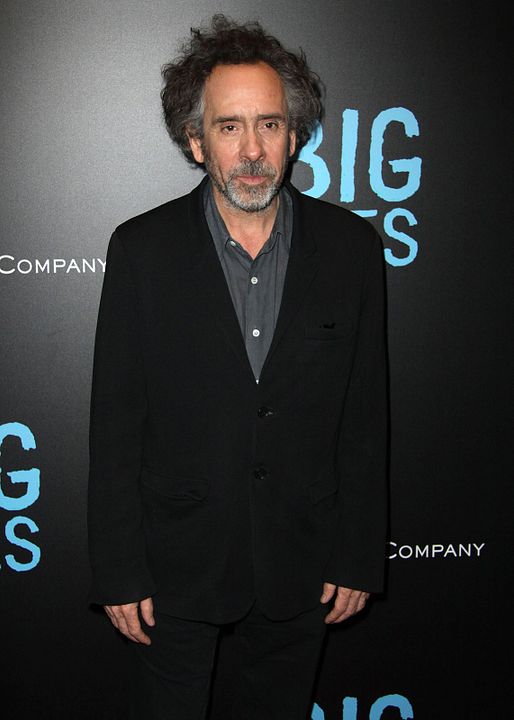 Ojos grandes : Cobertura de revista Tim Burton