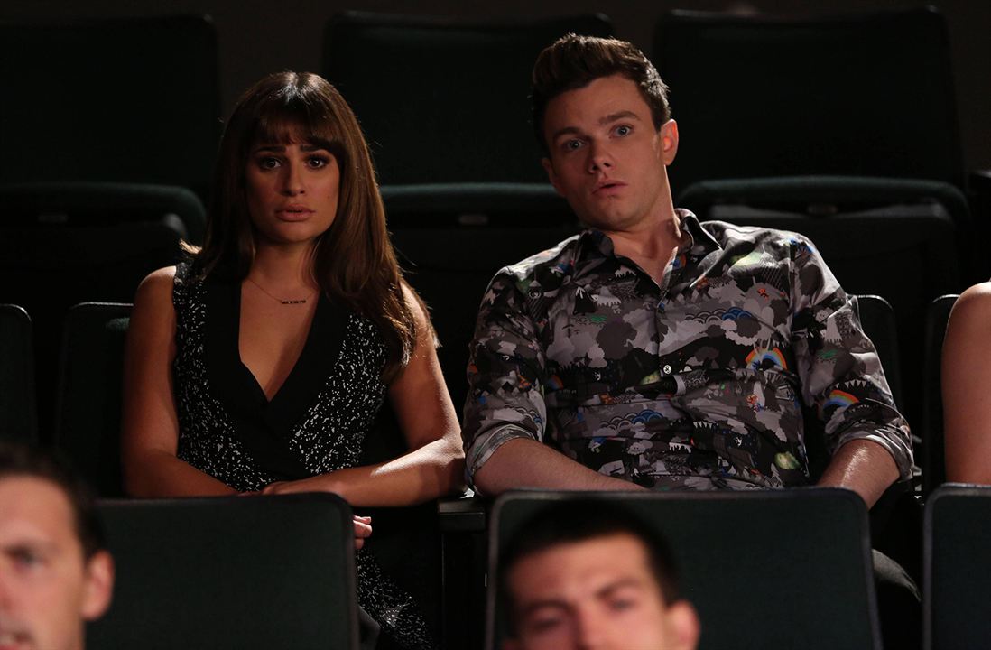 Glee : Foto Chris Colfer, Lea Michele