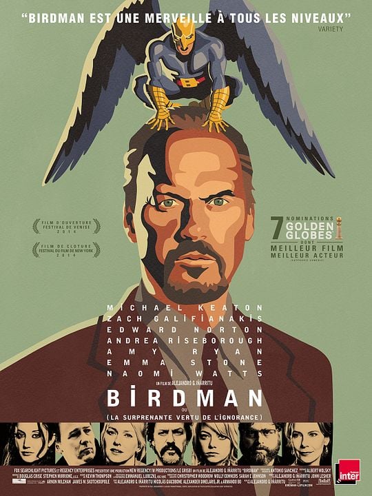 Birdman (o la inesperada virtud de la ignorancia) : Póster
