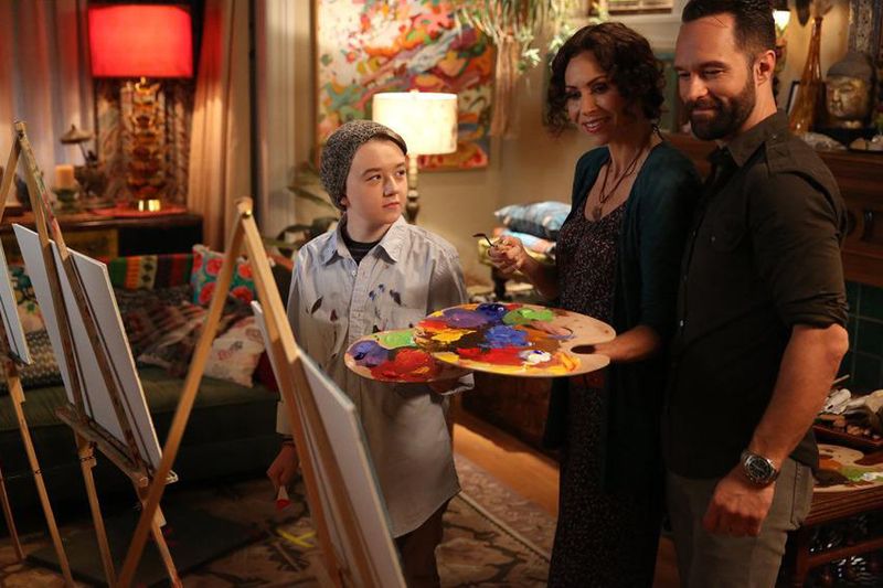 Foto Chris Diamantopoulos, Minnie Driver