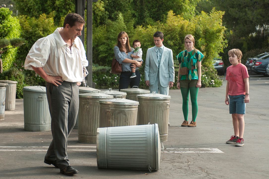 Alexander y un día terrible, horrible, malo... ¡muy malo! : Foto Dylan Minnette, Ed Oxenbould, Jennifer Garner, Steve Carell