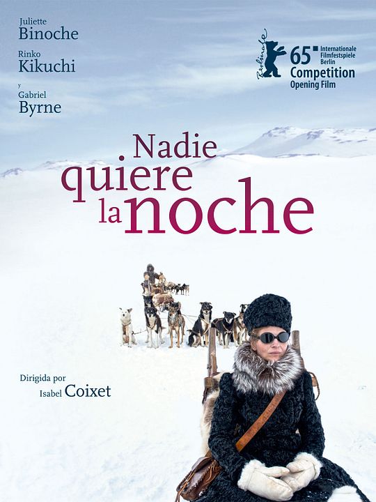 Nadie quiere la noche : Póster