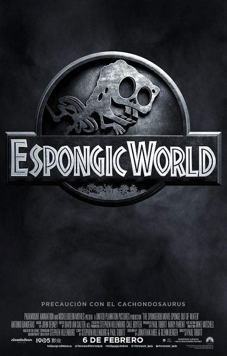 Bob Esponja: Un héroe fuera del agua : Póster