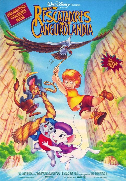 Bernardo y Bianca en Cangurolandia : Póster