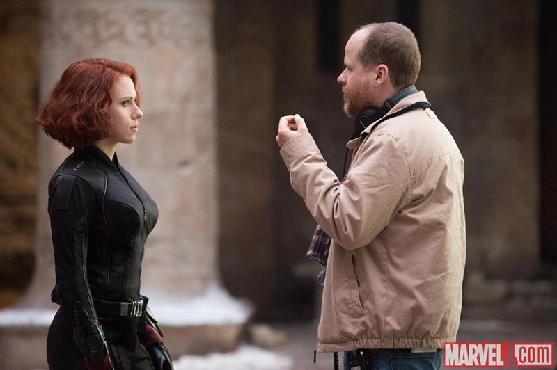 Vengadores: era de Ultrón : Foto Joss Whedon, Scarlett Johansson