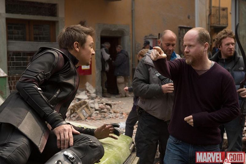 Vengadores: era de Ultrón : Foto Jeremy Renner, Joss Whedon