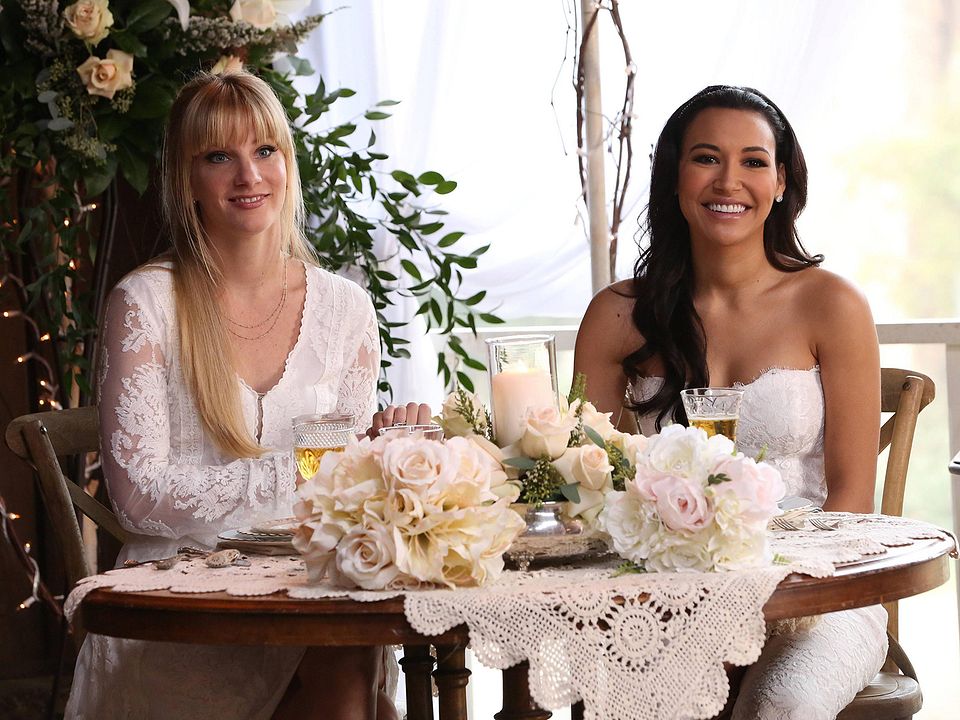 Glee : Foto Naya Rivera, Heather Morris
