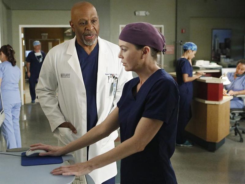 Grey's Anatomy : Foto James Pickens Jr., Ellen Pompeo