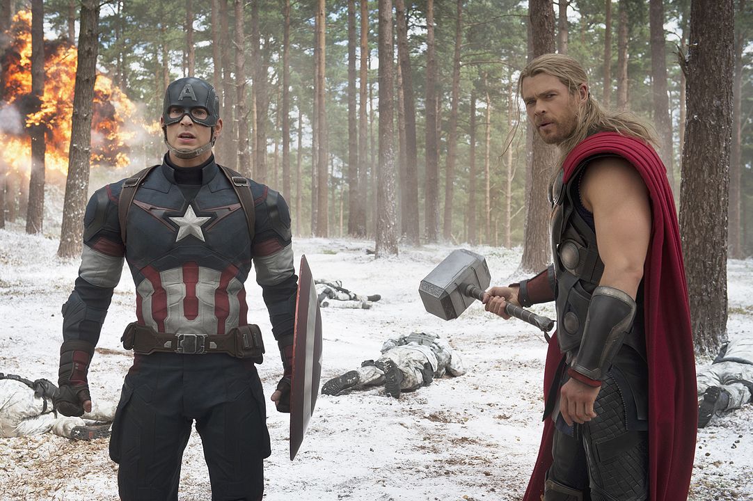 Vengadores: era de Ultrón : Foto Chris Hemsworth, Chris Evans