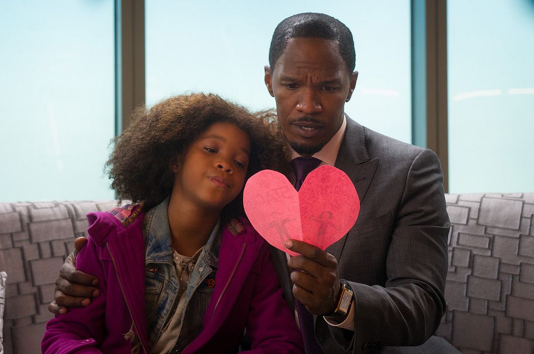 Annie : Foto Jamie Foxx, Quvenzhané Wallis