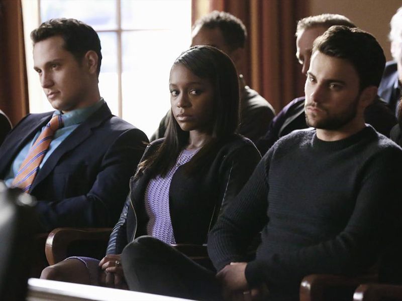How To Get Away With Murder : Foto Jack Falahee, Matt McGorry, Aja Naomi King