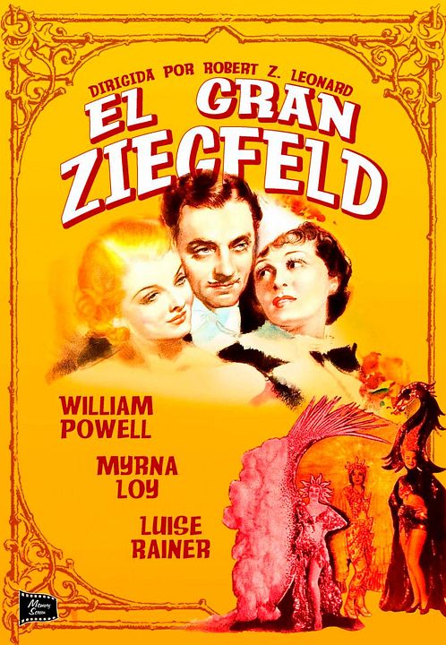 El gran Ziegfeld : Póster
