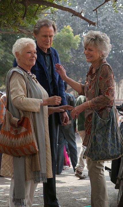 El nuevo exótico Hotel Marigold : Foto Judi Dench, Bill Nighy