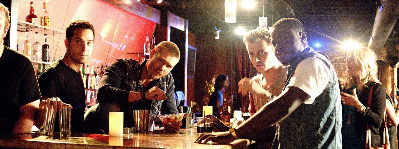 Foto Chad Michael Murray, Skylar Astin, Dayo Okeniyi