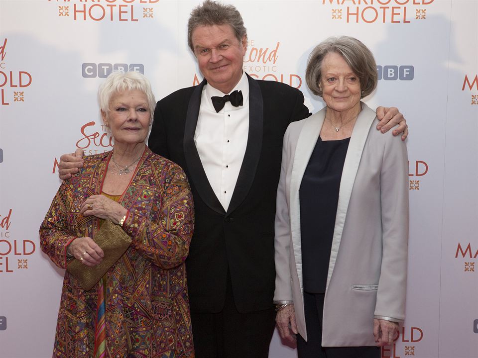 El nuevo exótico Hotel Marigold : Cobertura de revista Judi Dench, John Madden, Maggie Smith