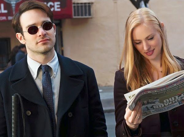 Foto Charlie Cox, Deborah Ann Woll