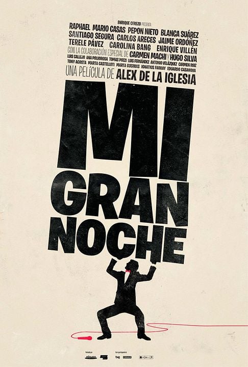 Mi gran noche : Póster