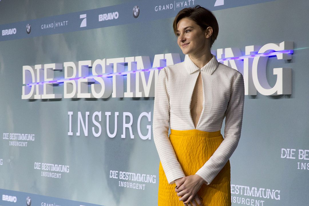 La serie Divergente: Insurgente : Cobertura de revista Shailene Woodley