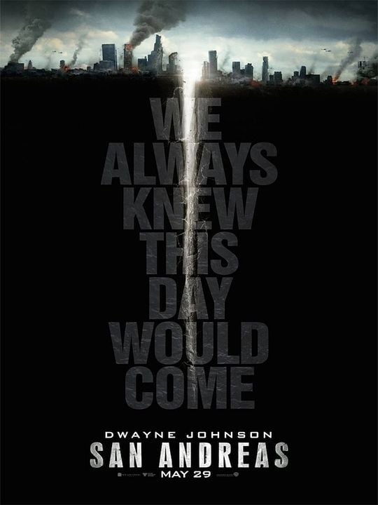 Terremoto: La falla de San Andrés : Póster