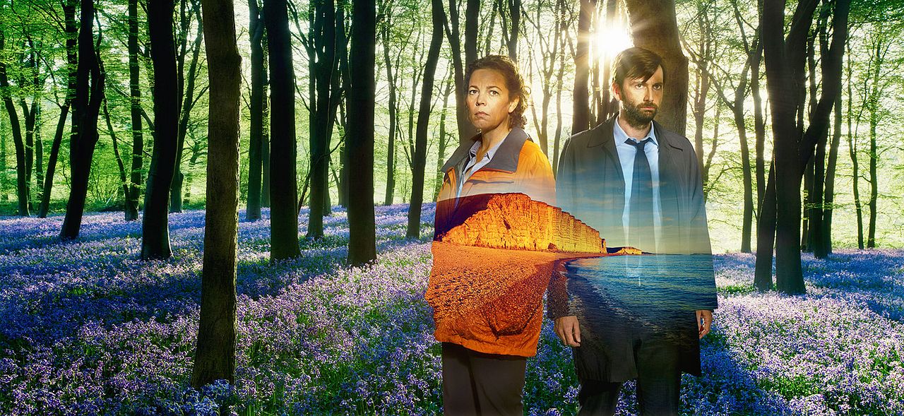 Foto David Tennant, Olivia Colman