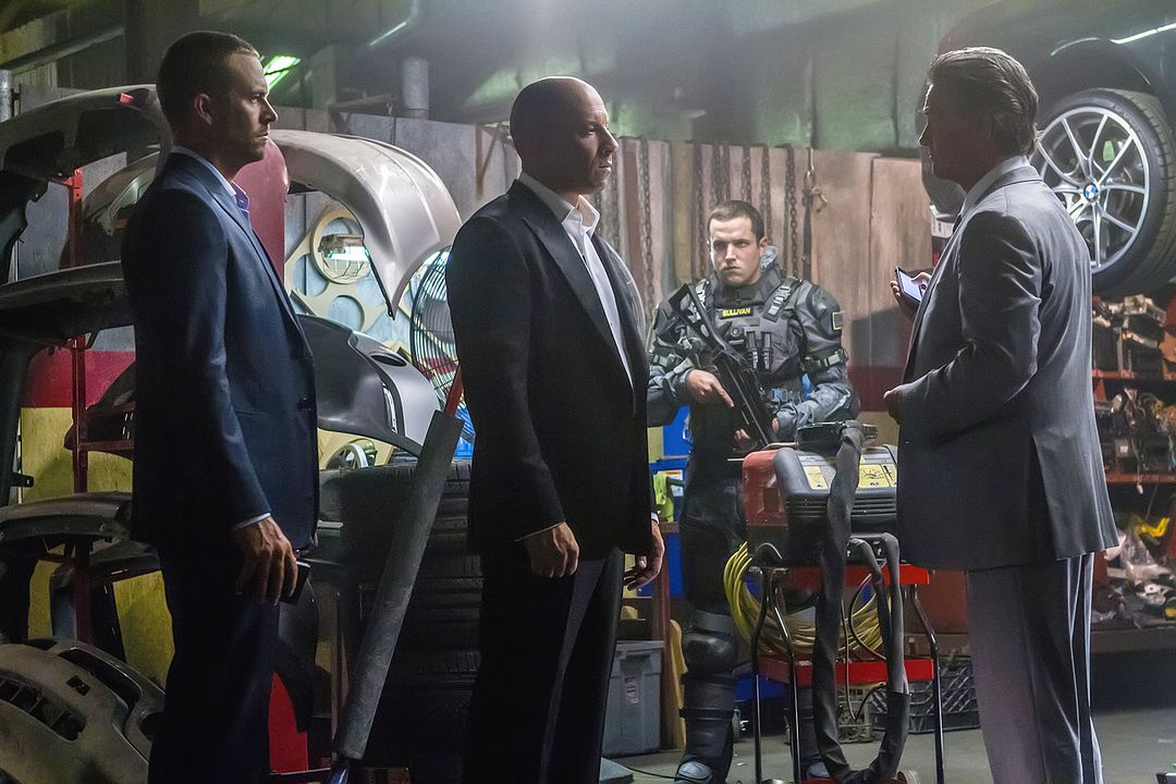 Rápidos y furiosos 7 : Foto Vin Diesel, Paul Walker, Kurt Russell